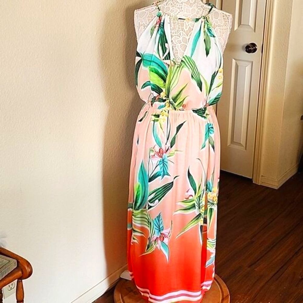Trina‎ Turk Maxi Dress Swim Coverup
